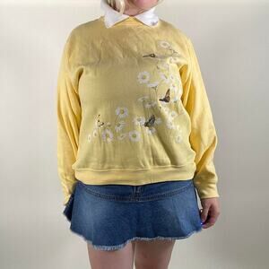 Vintage y2k butterfly sweatshirt